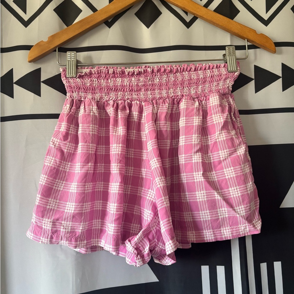 Living hula palaka shorts